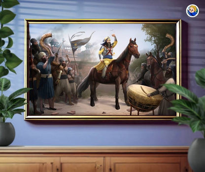 Painting Baba Baghel Singh