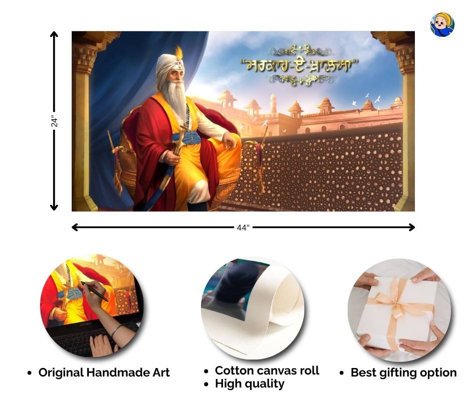 Painting Sarkar-e-Khalsa Maharaja Ranjit Singh